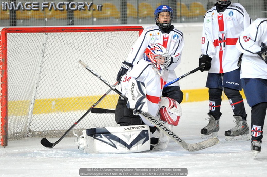 2016-02-27 Aosta-Hockey Milano Rossoblu U14 237 Vittorio Stiatti